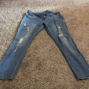 Light wash skinny jeans, only worn once